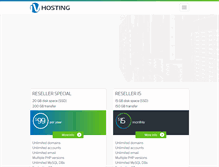 Tablet Screenshot of ivhosting.com